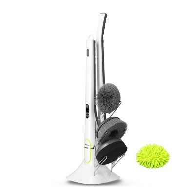 Cleaning arm wireless electronic brush electronic mop shower bathtub kitchen spinning household including 4 different brushes