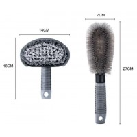 2 Pieces Car Care And Clean Tools Wheel Cleaning Brushes,Hot Selling Car Wash Brushes Wheel