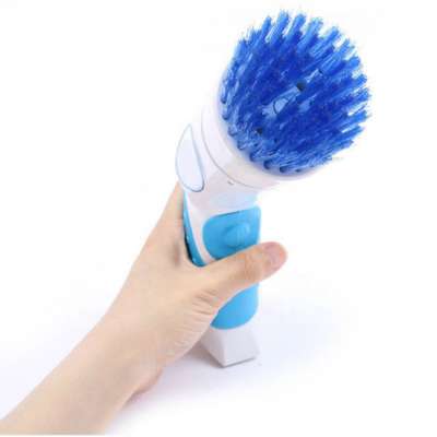 Battery Operated Gentle Cleaning Toilet Brush Electric Handheld Washing Scrubber