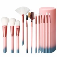 Customized Multifunctional Rose Gold Wooden Natural Usa 4pcs Bamboo Make Up Brushes Ersonal Care Product Makeup Brush