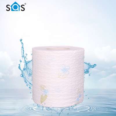 Factory directly sale tissue paper printed paper towel 7-second instant towel 4ply toilet paper