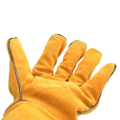 Wholesale high quality double thickening for scald protection safety welding glove